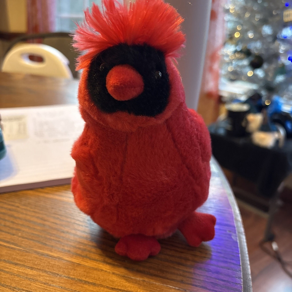 Aurora Other - Aurora Stuffed Red Northern Cardinal Plush Bird Animal 8 Inch